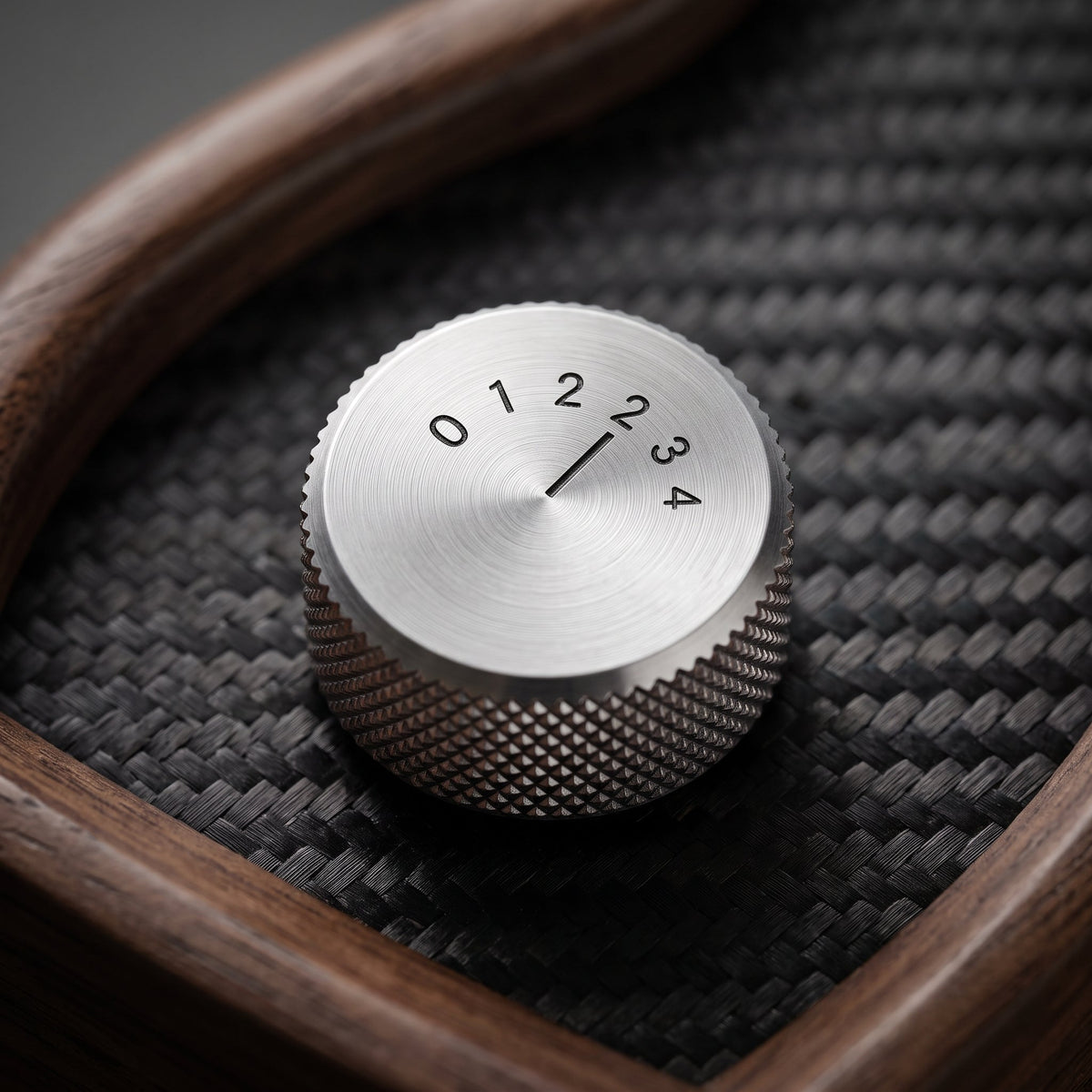 Remontoir de Montre Duo Noyer & Carbone