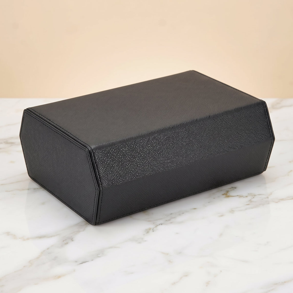 Coffret de Montres Hexagonal 8 Noir Onyx