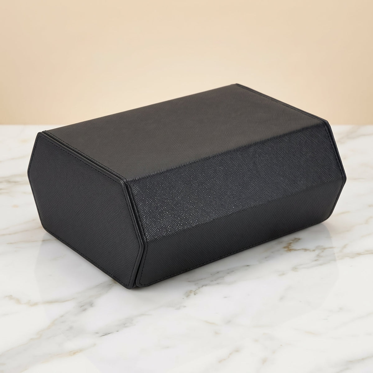 Coffret de Montres Hexagonal 6 Noir Onyx